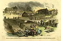 Description de l'image Black Americans attacked in Memphis Riot of 1866.jpg.