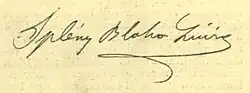 signature de Lujza Blaha