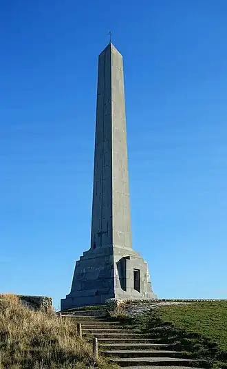 Le monument dédié à la patrouille de Douvres.