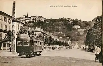 Image illustrative de l’article Ligne de tramway de Vienne à Estressin