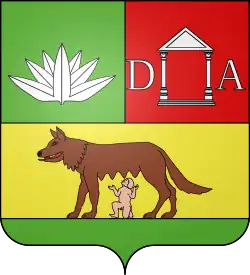 L'emblème du chirurgien et obstétricien de Napoléon, le baron Antoine Dubois (1756–1837).