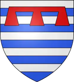 Blason des Lusignan, seigneurs d'Issoudun.