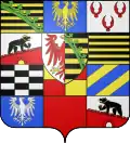 Blason de la principauté d'Anhalt-Dessau