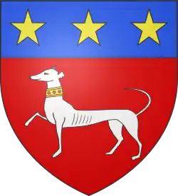 Blason famille d'Yzarn