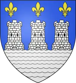 Blason de Villeneuve-sur-Yonne