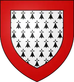 Blason de Jean IV de Brosse
