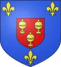 Armoiries de l'Abbaye Saint-Éloi de Noyon.