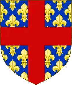 Les armes de l'archevêché de Reims.