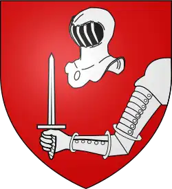 Blason famille de Costentin