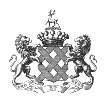 Blason de Charles de Mesnard