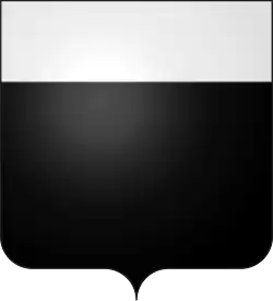 Blason de Balthazar-Philippe de Gand, dit Vilain, prince de Masmines, comte d'Isenghien et de Middelbourg (…) Seigneur des Villes de Lannoy, de Watten et de Charleroi (1617-1680),.