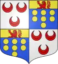 Blason de la Famille de Courcelles de Melun-La Borde