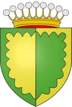 Alias du blason de Aurillac