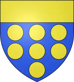 Blason de Pierre de Melun
