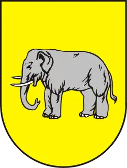 Ancien blason de Benguela, fin du XVIIe&nbsp;siècle.