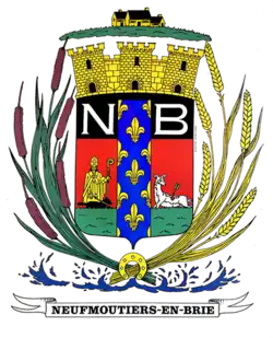 Blason de Neufmoutiers-en-Brie