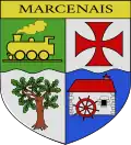 Blason de Marcenais