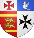 Blason de Sainte-Colombe-la-Commanderie