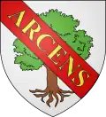 Blason de Arcens