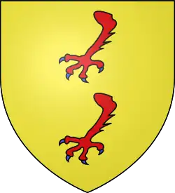 Blason Bourdeilles