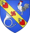 Blason de Courcelles-sur-Aire