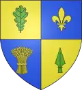 Blason de Courcy-aux-Loges