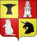 Blason de Dainville-Bertheléville
