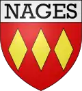 Blason de Nages
