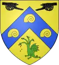 Hydre à quatre têtes de serpents dont l'une est en partie tranchée. Ville de Saint-Pierre-d'Irube (Pyrénées-Atlantiques).