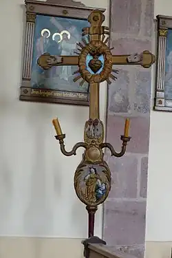 Croix de procession (XVIIIe).