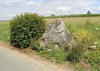 La pierre de Saint Hubert.