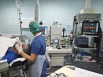 Induction au bloc opératoire