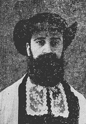 Représentation d'un des rabbins d'Alger