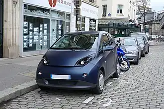Blue Car privée à Paris