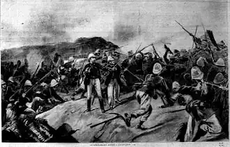 Au siège de Tuyeng Quang,