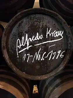 signature d'Alfredo Kraus