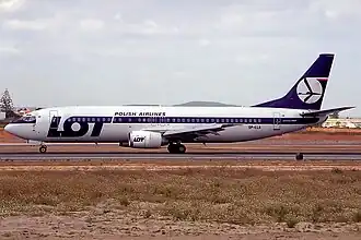 Boeing 737-45D de LOT Polish Airlines