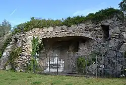 Grotte mariale de Bohutice (République tchèque), construite en 1928