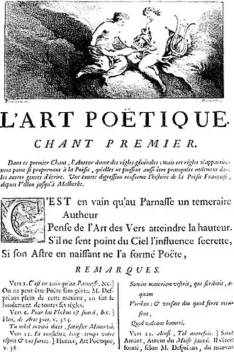 Image illustrative de l’article L'Art poétique