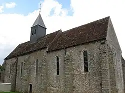 L'église Saint-Gilles-et-Saint-Loup.