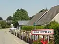 Entrée de Bolleville.