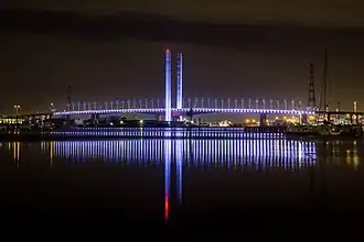 Pont de Bolte la nuit.