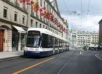 Image illustrative de l’article Ligne 12 du tramway de Genève