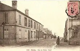 La rue du Chêne-Rond.