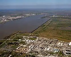 La Bonnet Carré Spillway, l'un des lieux de tournage de la première saison.