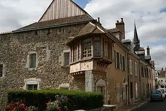 Vue du pont rue de la Grève.