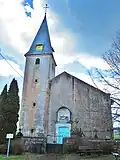L'église Saint-Martin de Mont-Villers.