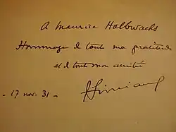signature de François Simiand