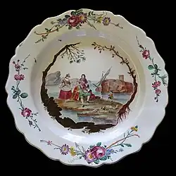 Gaspard Robert, plat circulaire.