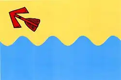 Drapeau de Boršov nad Vltavou